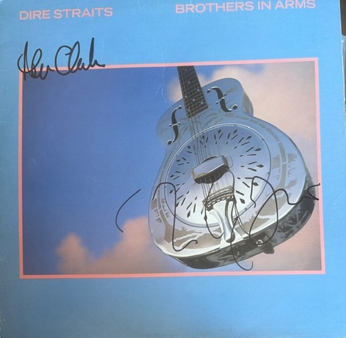 Signiert mark knopfler - knopfler, clark